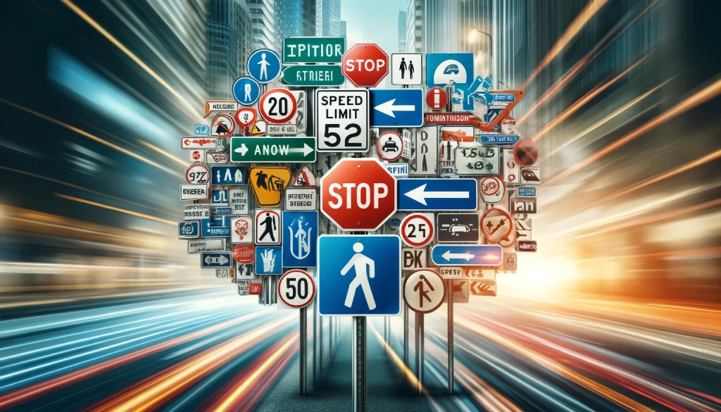 مراحل ساخت علائم راهنمایی و رانندگی از طراحی تا نصب